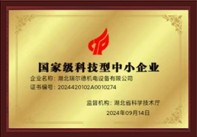 国家级科技型中小企业